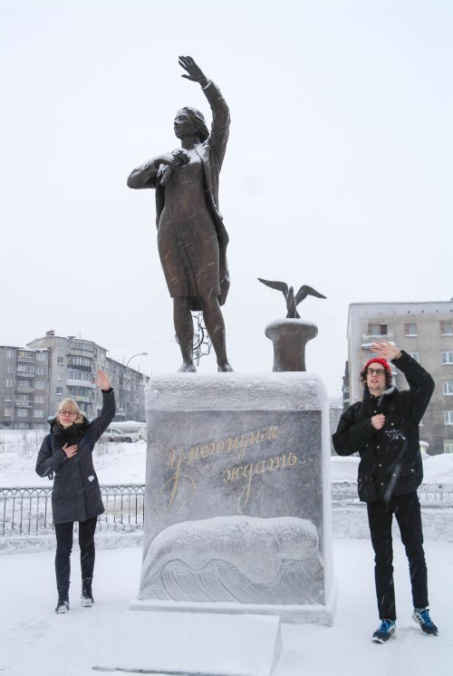 Russlandskoordinatorene vinker adjø til Murmansk. Takk for oss!